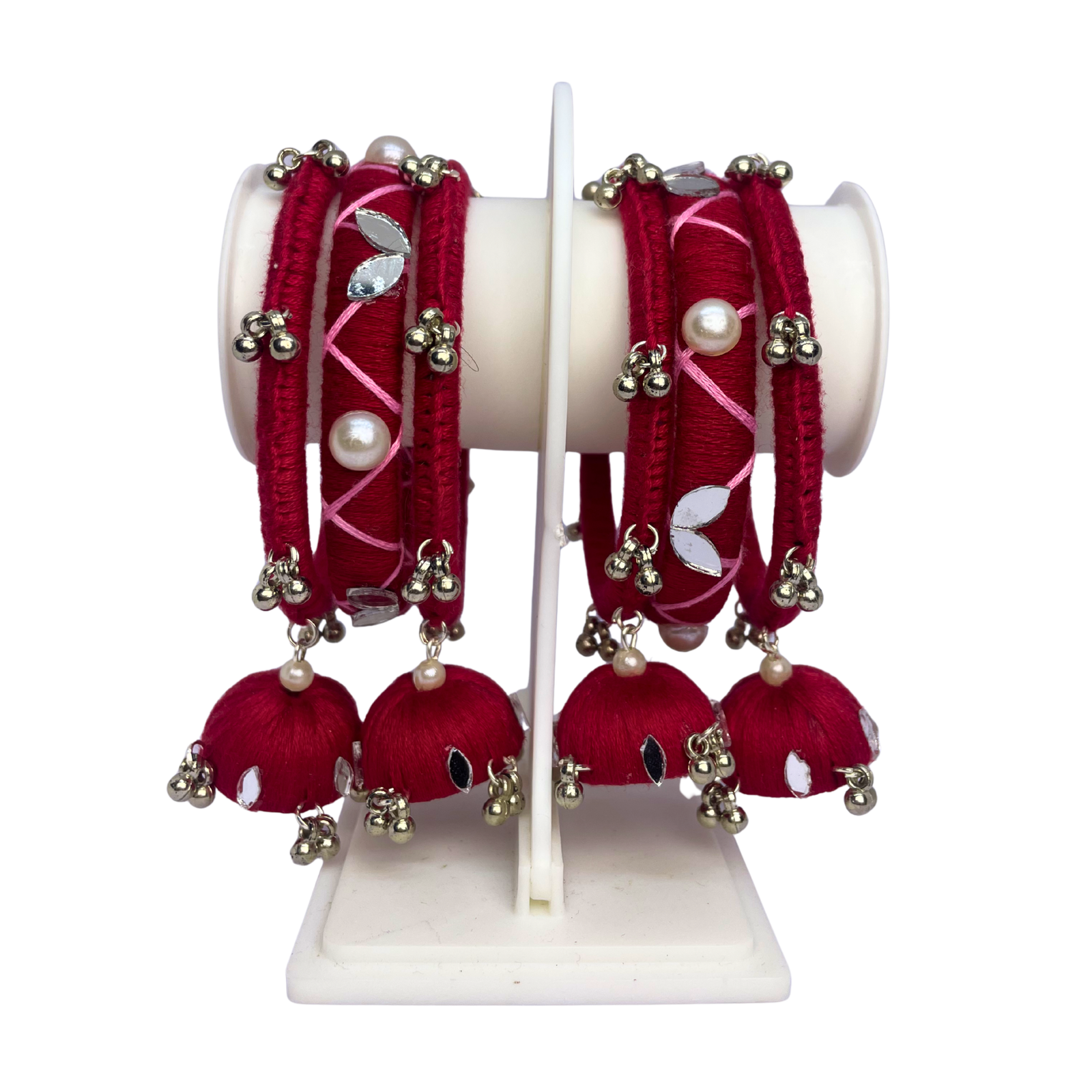 Cotton Thread Bangle Set for Women