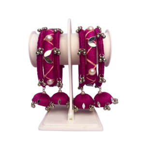 Cotton Thread Bangle Set for Women