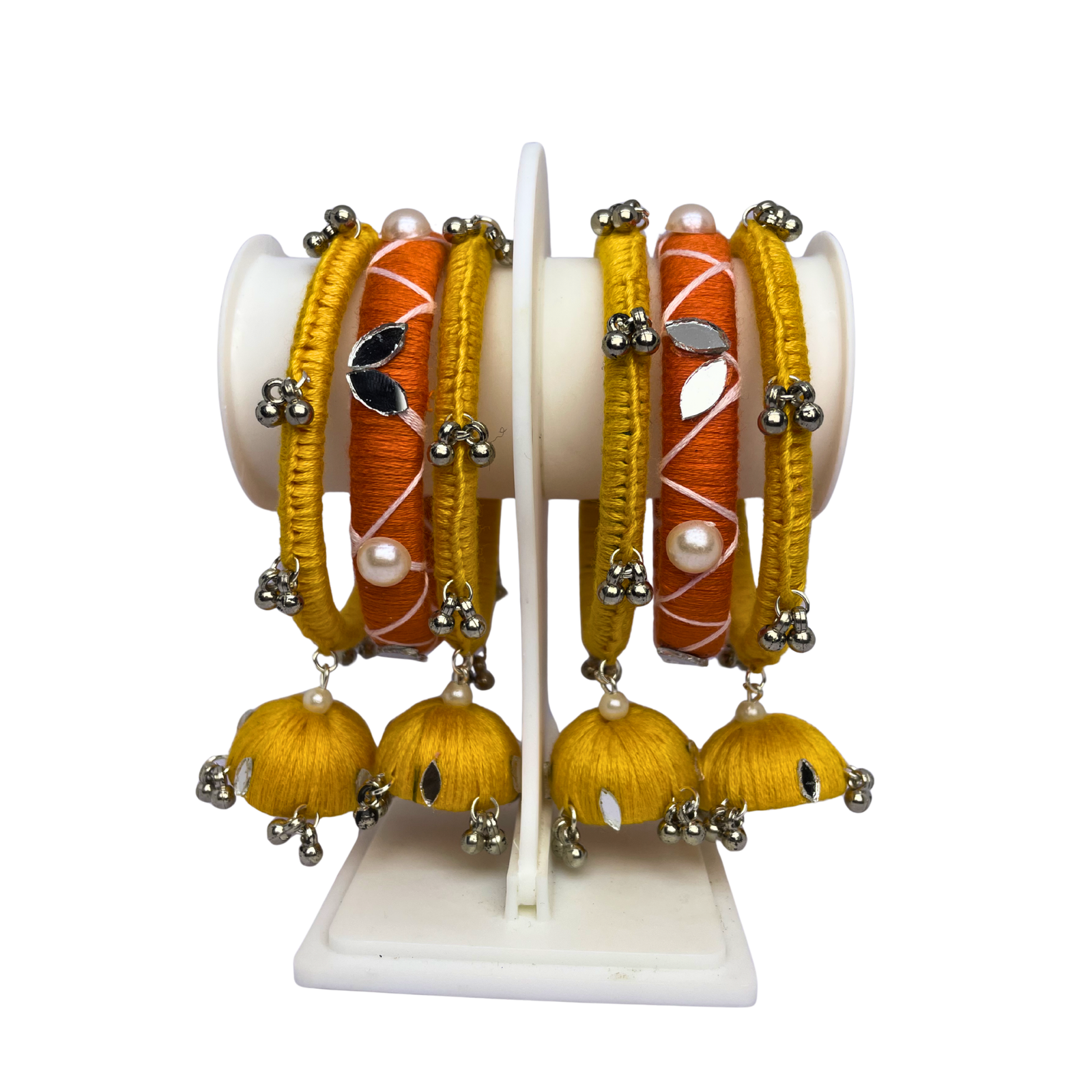 Cotton Thread Bangle Set for Women