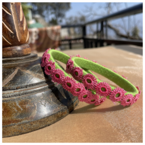 SauGaat Handcrafted Floral Wrapped Bangles (Set of 2)