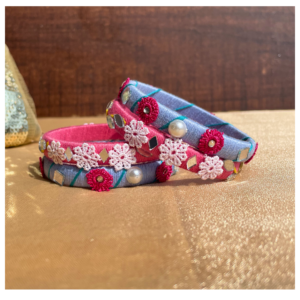Floral festive Bangles Set