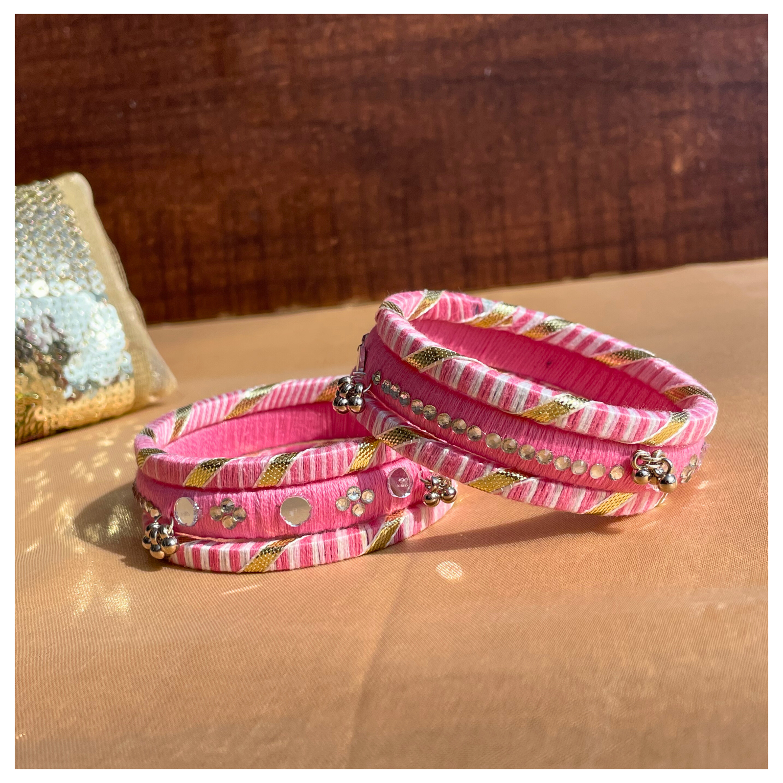 Mirror Charms Bangles