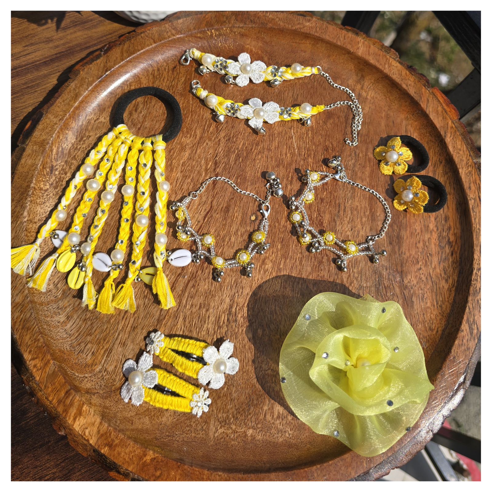 Baby Girl Handmade Accessory Combo Gift Set