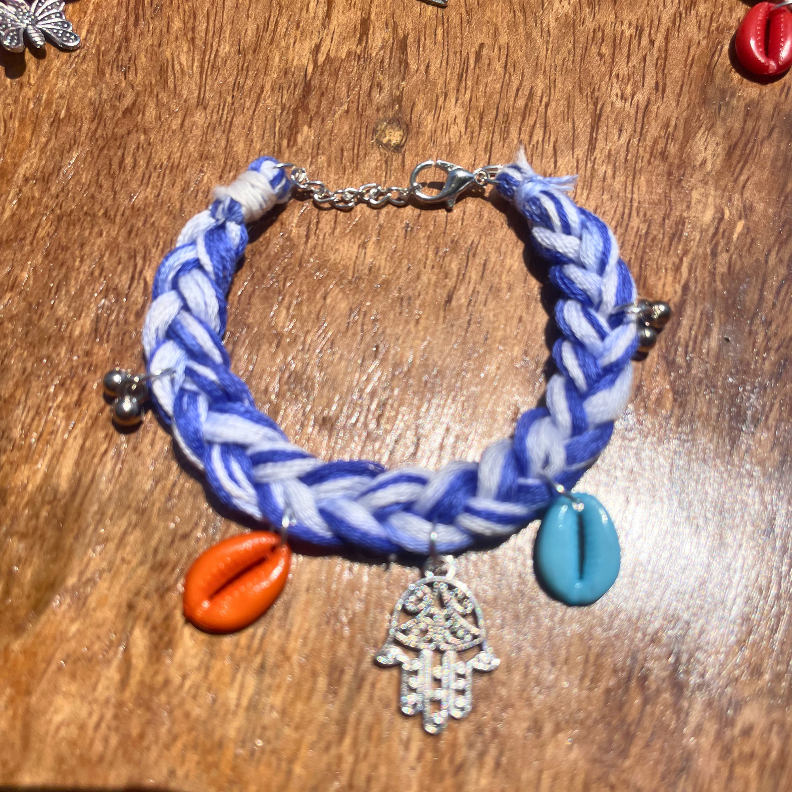 Handcrafted Boho Braided Bracelet Set –of 4
