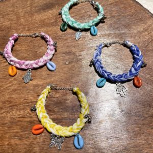 Handcrafted Boho Braided Bracelet Set – 4
