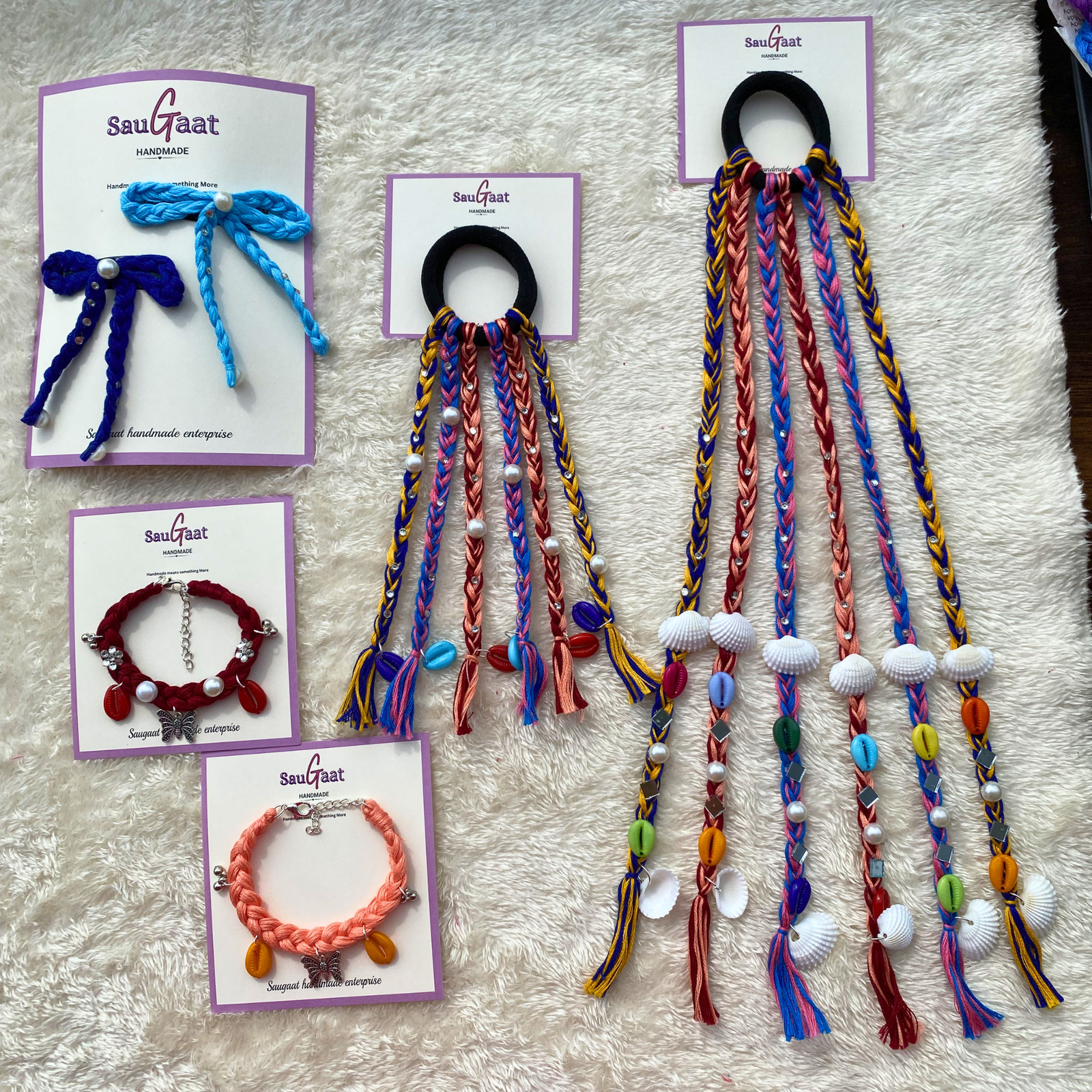 Multicolor Boho Combo Set