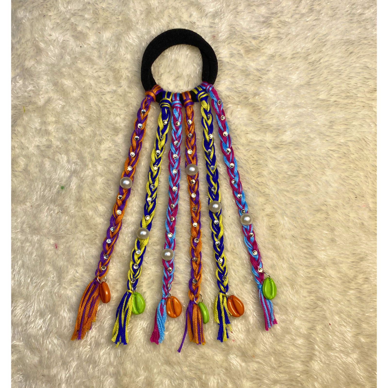 Blossom Pearl Boho Hair String Set of 2